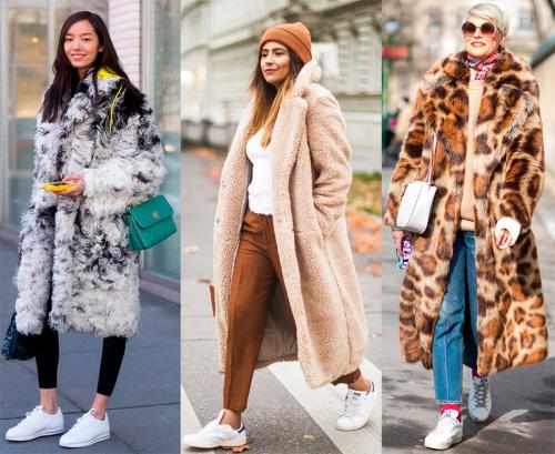 Как носить зимние кроссовки с джинсами. С чем носить белые кроссовки зимой: топ-5 образов с верхней одеждой 06