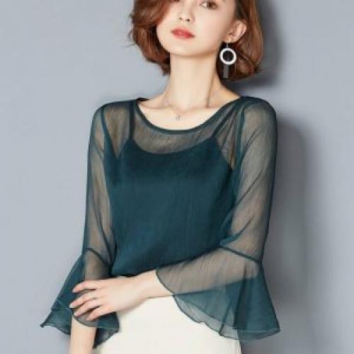 Модные прозрачные блузки. Варианты моделей