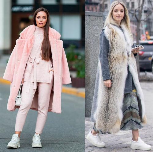 Как носить зимние кроссовки с джинсами. С чем носить белые кроссовки зимой: топ-5 образов с верхней одеждой 07