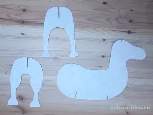 Как сделать оленя из картона. Как сделать новогоднего оленя из картона. Мастер-класс + шаблон