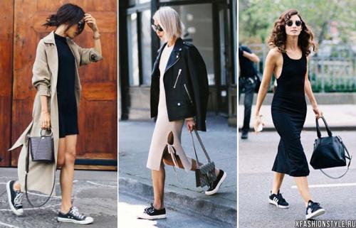 Как носить кеды с платьем. Платье + Кеды: как сочетать, чтобы выглядеть стильно? 03 Как носить кеды с платьем. Платье + Кеды: как сочетать, чтобы выглядеть стильно? 03