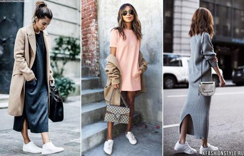 Как носить кеды с платьем. Платье + Кеды: как сочетать, чтобы выглядеть стильно? 02 Как носить кеды с платьем. Платье + Кеды: как сочетать, чтобы выглядеть стильно? 02