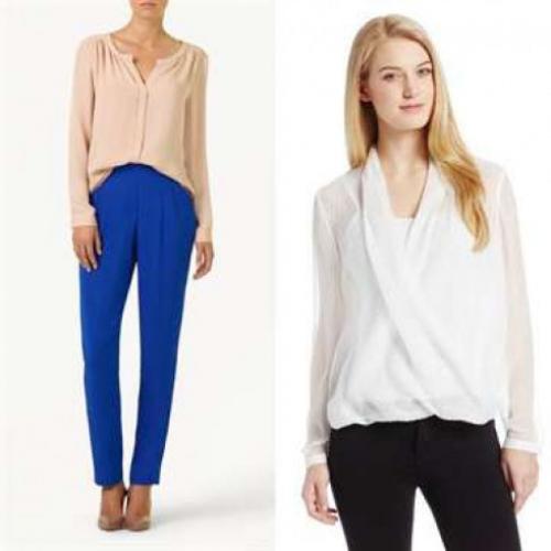 С чем носить синие. С чем носить женские синие брюки?