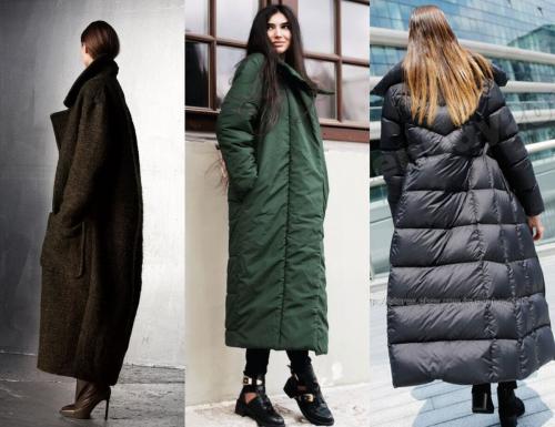 Пальто и юбка макси. ША.  Определяемся с длиной ВЕРХНЕЙ ОДЕЖДЫ