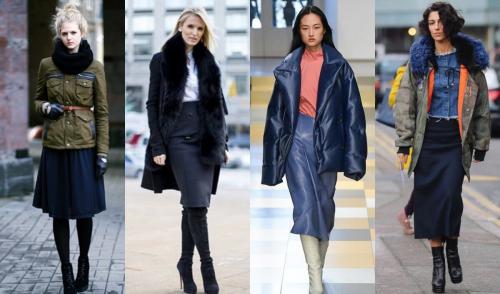 Пальто и юбка макси. ША.  Определяемся с длиной ВЕРХНЕЙ ОДЕЖДЫ