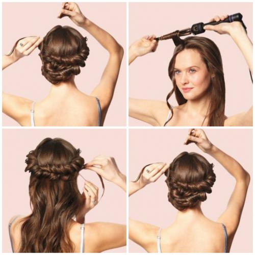 Как сделать самой себе прически самой себе быстро и легко. Прически самой себе —, как сделать самые модные и красивые прически своими руками (100 фото)