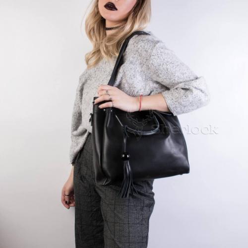 Цвет сумки к черному пуховику. Какую сумку носить зимой