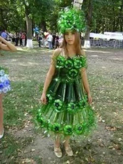 Костюм из бросового материала для мальчика. Костюмы из бросового материала