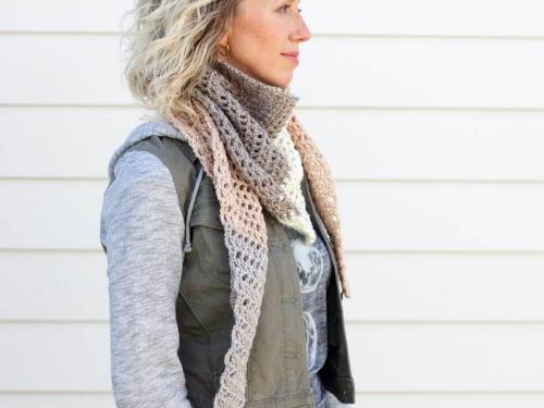 Как связать шарф крючком. Инструменты и материалы Время: 2-3 дня • Сложность: 6/10