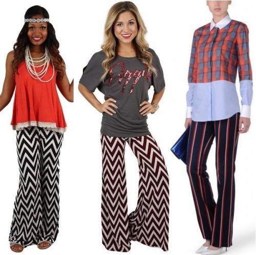 Брюки в полоску с чем носить. Как выбрать и с чем носить