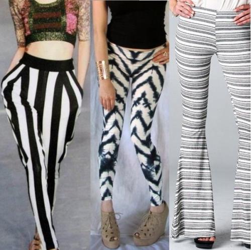 Брюки в полоску с чем носить. Как выбрать и с чем носить