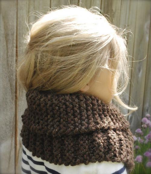 Связать шарф спицами ребенку. Детский шарф