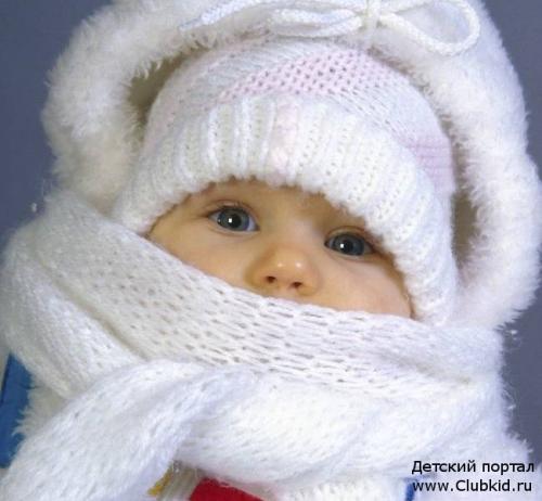 Связать шарф спицами ребенку. Детский шарф