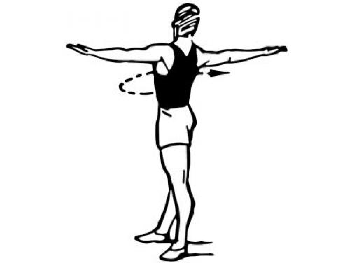 Упражнение вращение тазом, как правильно. Упражнения для разминки