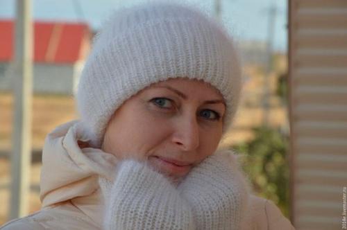 Зимние головные уборы для женщин посл.  Модели модных зимних шапок для женщин после 50 лет