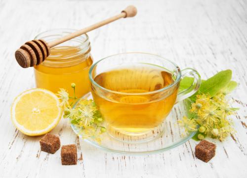 Зеленый чай лимон и мед. Рецепт