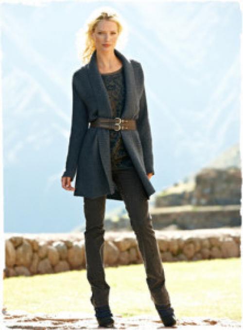 Как подобрать кардиган по размеру. КАК ПРАВИЛЬНО ПОДОБРАТЬ КАРДИГАН ПО ТИПУ ФИГУРЫ