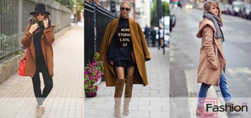 Луки с коричневым пальто женские. Как выбрать коричневое пальто