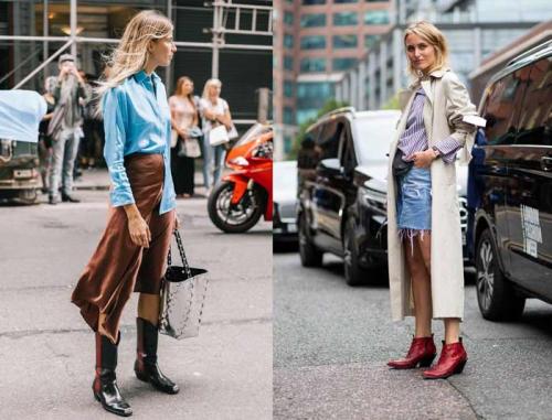 С чем носить сапоги казаки женские. Смотрятся потрясающе: казаки — самая модная обувь этой осени, как носить