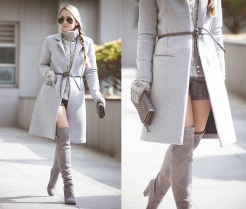 Осенняя обувь под пальто. С какой обувью носить женское пальто до колена?