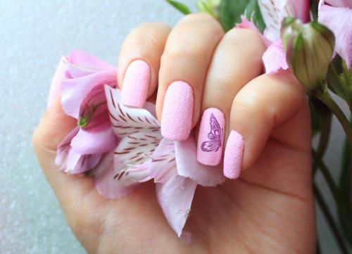 Маникюр три цвета розовый. Варианты сочетаний