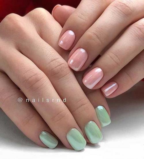 Маникюр лето втирка с рисунком. Новинки маникюра с втиркой 2019-2020: топовые идеи на фото