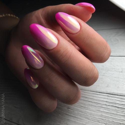 Маникюр три цвета розовый. Варианты сочетаний