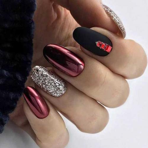 Маникюр лето втирка с рисунком. Новинки маникюра с втиркой 2019-2020: топовые идеи на фото