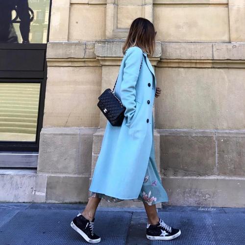 С чем носить длинное прямое пальто. С ЧЕМ КОМБИНИРОВАТЬ МАКСИ-ПАЛЬТО