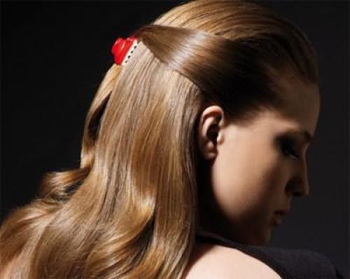 Как красиво заколоть передние пряди волос. Необычные способы 03