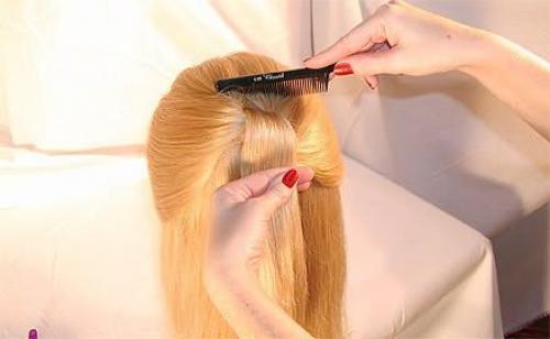 Как красиво заколоть передние пряди волос. Необычные способы 06