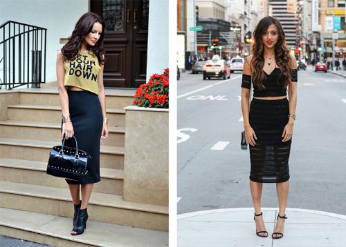 С чем одеть юбку карандаш с завышенной талией. Кому подойдет