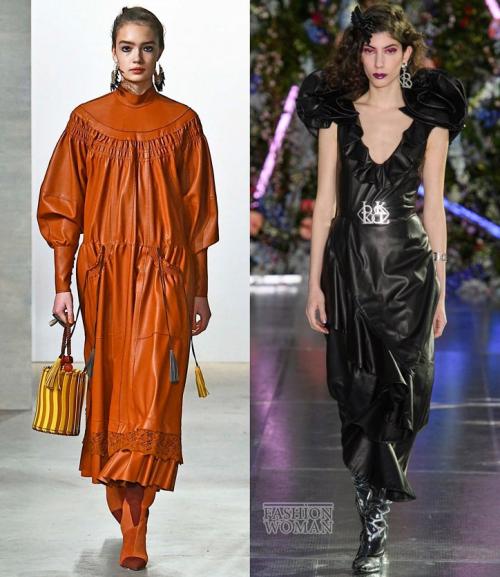 Платье на осень. Модные платья 2020