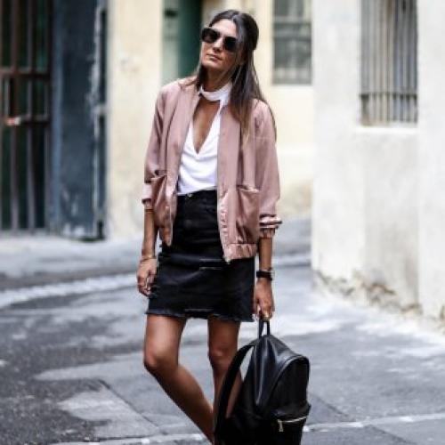 Как сочетать пальто и рюкзак. Кожаный рюкзак – люксовый аксессуар для любого стиля