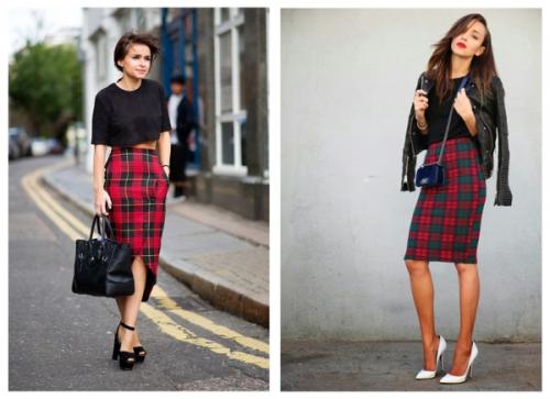 Красная юбка белая блузка. С чем носить юбку красного цвета? 30 фото-идей