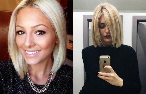 Стрижка на светлые волосы. 100 красивых стрижек на средние волосы 01 Стрижка на светлые волосы. 100 красивых стрижек на средние волосы 01