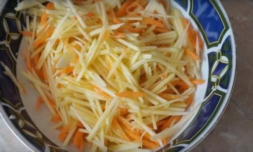 Овощной салат при ПП. Диетический салат — фруктово-овощной ПП рецепт