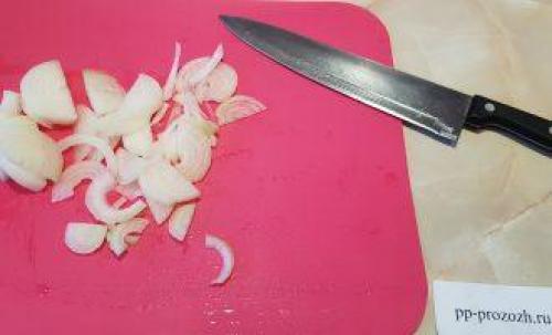 ПП салат с курицей и ананасом