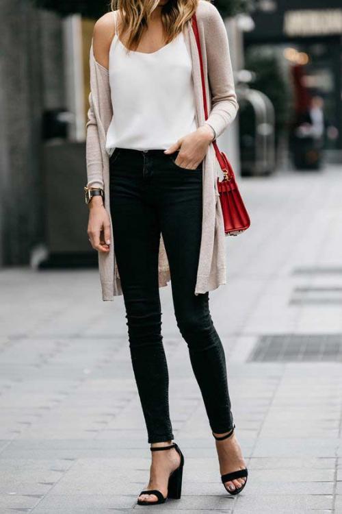 Кардиган, какой длины должен быть. Кардиган: уместные сочетания под определенную длину, образы
