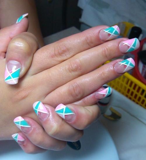 Френч на розовом. Розовый френч — 85 фото лучшей альтернативы классике