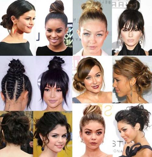 Как собрать короткие волосы в пучок. Особенности выполнения