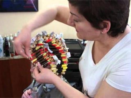 Прически с биозавивкой средней длины. Особенности 01 Прически с биозавивкой средней длины. Особенности 01