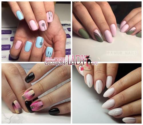 С каким цветом ногти кажутся длиннее. Форма