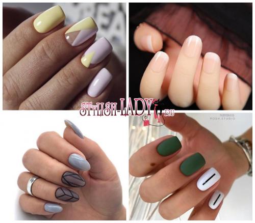 С каким цветом ногти кажутся длиннее. Форма