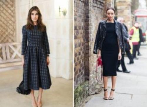 Ботильоны к платью миди. С чем сочетать платье миди для удачного образа