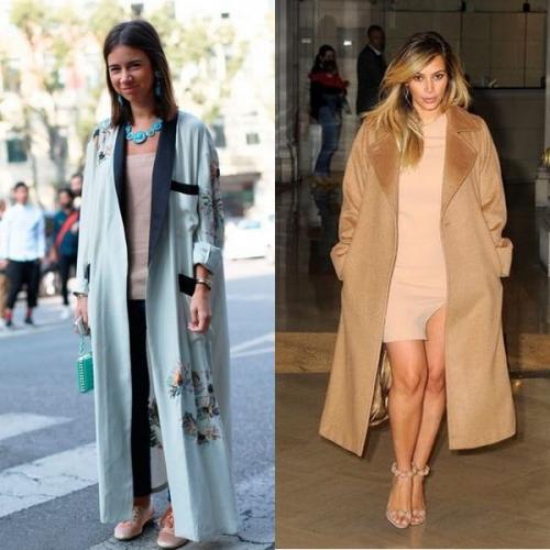 С чем носить длинное пальто-халат. Модели пальто-халатов 2020: модные изделия на фото