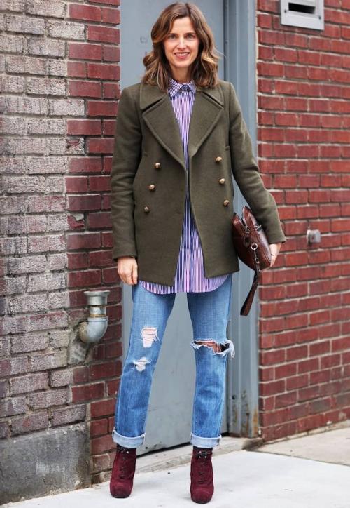 Колготки под рваные джинсы зимой. Как носить рваные джинсы осенью-зимой: Можно ли носить и почему