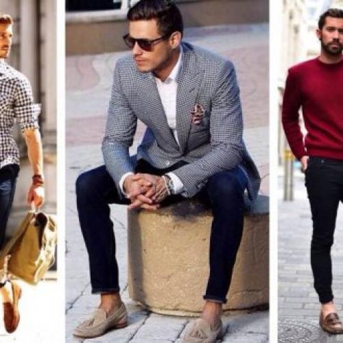 Обувь под рваные джинсы мужские. Обувь под мужские джинсы, учитывая фасон