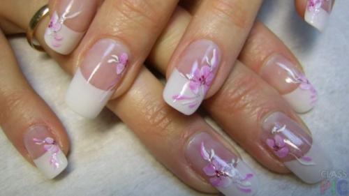 Френч ярко розовый. Розовый френч — 85 фото лучшей альтернативы классике