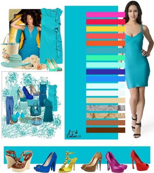 Цвет полыни в одежде. Как правильно сочетать цвета в одежде